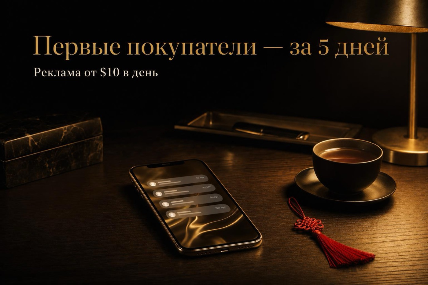 Первые заявки от покупателей